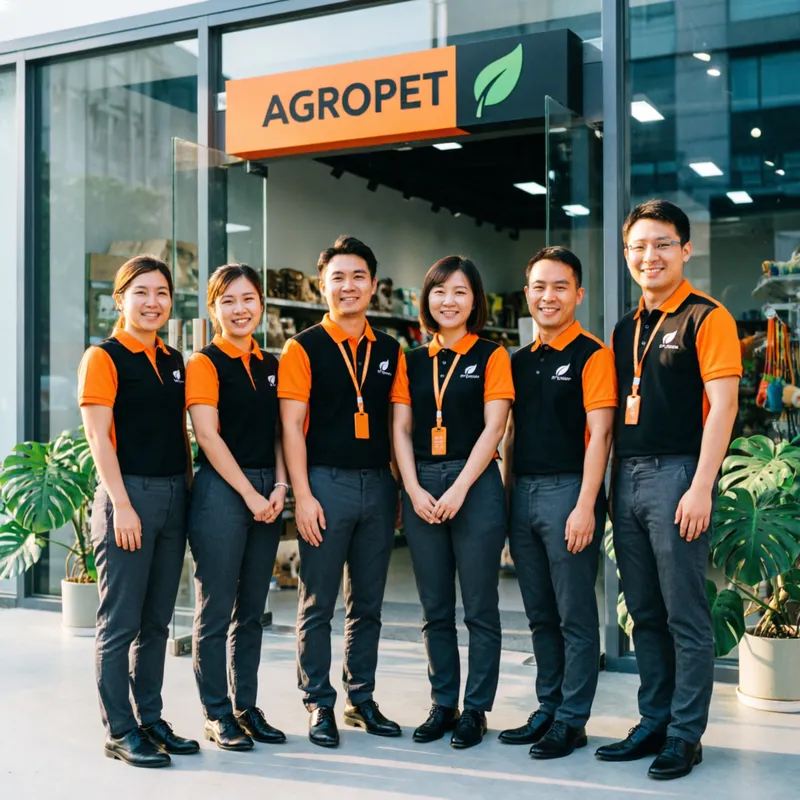 Equipe da Agropet Galão