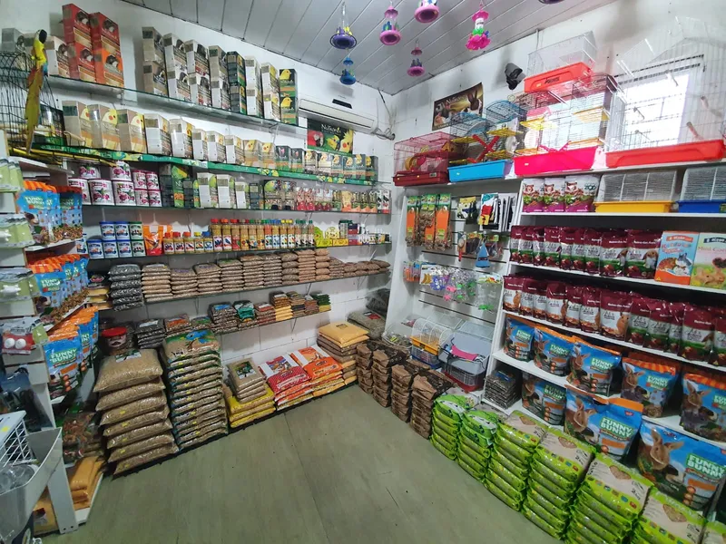 Interior da loja pet